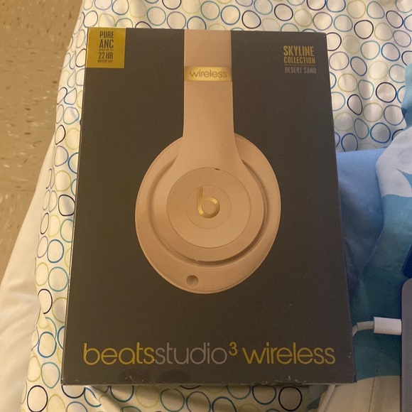 Beats by Dre Headphones Beats Studio3 Wireless Skyline Collection Desert Sand Poshmark